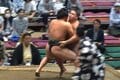 背筋力265キロの“規格外”パワーに相手力士が“愕然” 男前対決で土俵際の攻防が話題