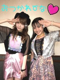 田中れいな、モー娘。後輩「2代目れいな」と2ショット