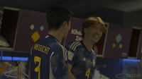 日本代表、歴史的勝利の直後にカメラがロッカールームに潜入の貴重映像 決勝点演出の板倉滉はタオルを振り回して歓喜