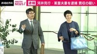 河井夫妻を逮捕 買収の疑い