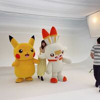 飯豊まりえ「生ピカチュウとヒバニー」とのキュートなスリーショット披露に反響