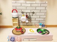 くわばたりえ、夫手作りのキッチンセット公開 完成度の高さに「優しい旦那さんでお父さん」と称賛の声