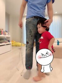 アレクサンダー『伸びたな‼️おちび96か97cmかよ‼️』