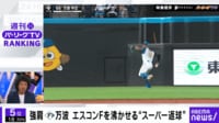 【映像】“イチロー＆新庄レベル”の超爆肩レーザーが炸裂した瞬間　