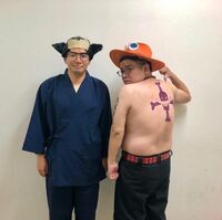 ミキ昴生、『ONE PIECE』エースのコスプレショットが話題「めっちゃ弱そう笑笑」「なんて腹だ」