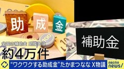 「補助金・助成金」のイメージ、なぜ悪い？“公金チューチュー”と揶揄される原因とは 受給を喜ぶ投稿が炎上騒動に