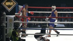 渡嘉敷勝男、「LEGEND」レフェリーで“まさか”の転倒 「見たことない景色が見れた」会場から笑いも…