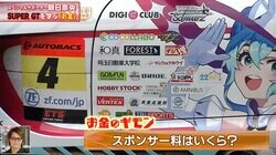 まさに走る広告塔！ スーパーGTの“ピンキリすぎる”スポンサー料に反響 「10万→1000万」「目立つところは高いのか」ファンも仰天