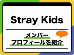 Stray Kids（ストレイキッズ／スキズ）メンバ－プロフィール　年齢順や出身地、MBTIについても紹介