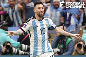 神が味方した！？ メッシが決めた劇的な勝ち越しゴール！ こぼれ球を押し込んだ右足弾