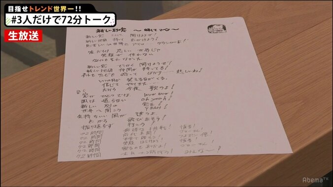 稲垣・草なぎ・香取、視聴者からの質問にホンネトーク　なぜ72時間やろうと思ったのか 2枚目