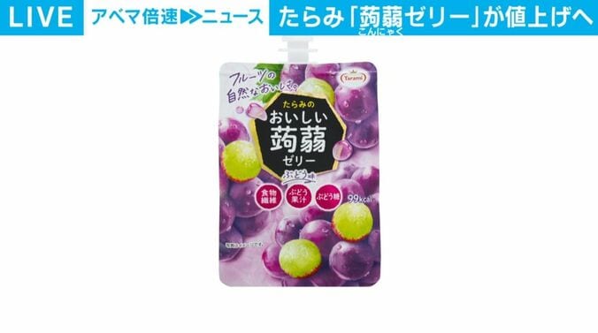 飲むタイプのパウチゼリー