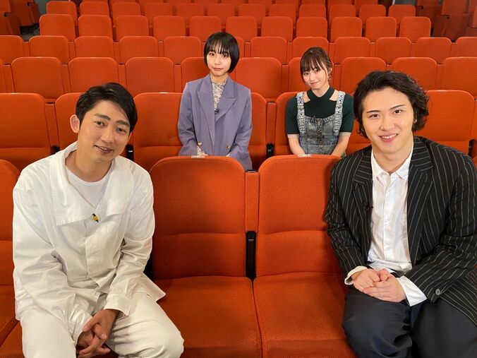 俳優育成オーディションバトル『主役の椅子はオレの椅子』レギュラー出演者にノンスタ石田＆今泉佑唯が決定！SPゲストは山之内すず 1枚目