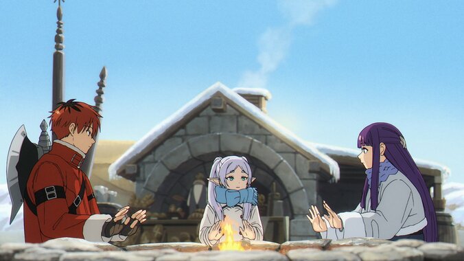 巨大な橋に隠された、ヒンメルの秘話…アニメ『葬送のフリーレン』38話あらすじ・先行カット解禁 4枚目