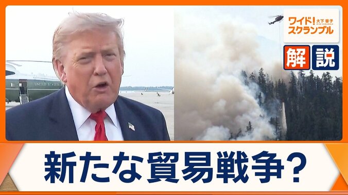 トランプ大統領が山火事でカナダを批判　追加関税発表で貿易戦争再燃か　マムダニNY市長とイスラエルめぐり対立も 1枚目