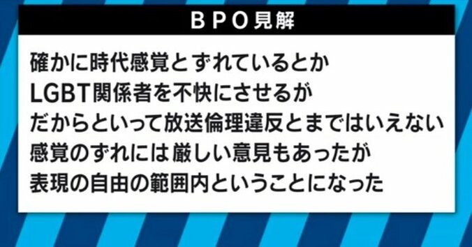 日本のテレビがLGBTをお笑いにするのは“時期尚早”だったのか　「保毛尾田保毛男」問題にLGBT当事者とウーマン村本の意見は 6枚目