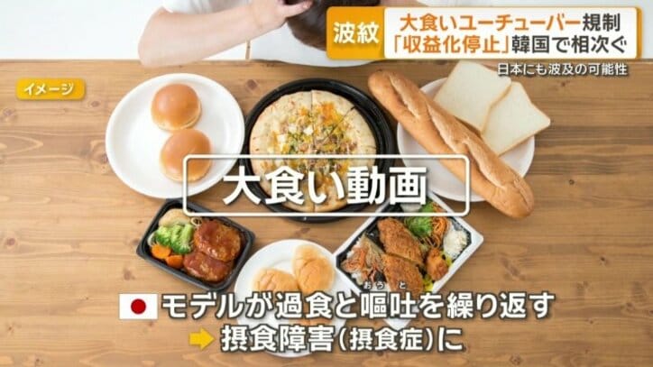 過去に日本のモデルが過食と嘔吐を繰り返し、摂食障害（摂食症）になったケースも