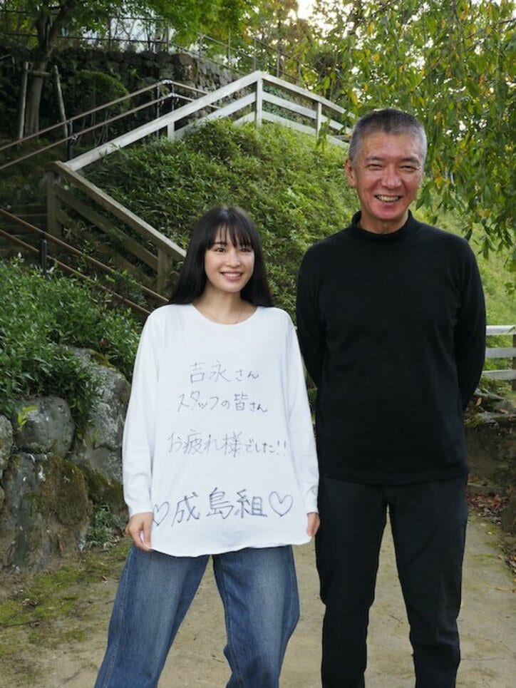 広瀬すずが吉永小百合のクランクアップをサプライズで祝福 『いのちの停車場』特別映像