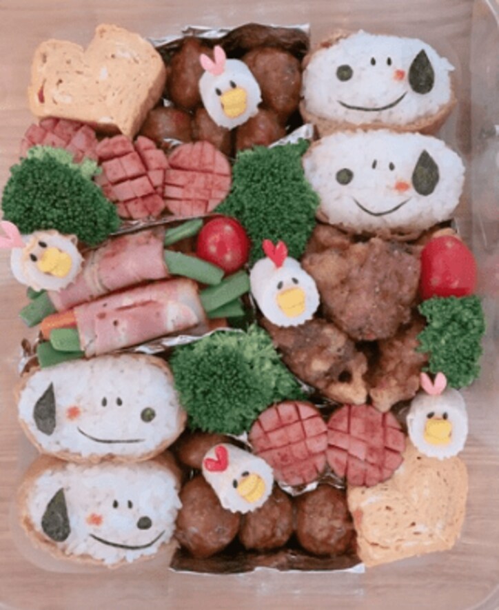 辻希美、クオリティが高すぎるキャラ料理の数々に絶賛の声「こんなお母さん欲しい」