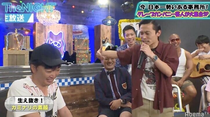 カミナリたくみの“即興ラップ”にスピードワゴン「本当に傷つく」