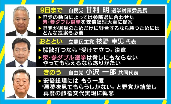 亥年選挙+衆参ダブル選挙の現実味、与野党歓迎も「不利なのは野党」