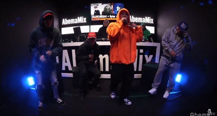 【シーンを牽引する3MCが集結】MEGA-G × Ry-lax × 百足『AbemaMix Cypher』でフリースタイルをスピット！