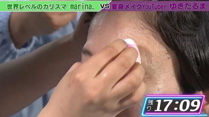 牧野ステテコ、変身メイクで「VOGUEの表紙みたい」　メイク対決の行方は…