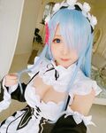 「リゼロ」レムをロングヘアにアレンジ！台湾コスプレイヤー・霜月の美麗コスに「鬼やべぇ」とファン大興奮