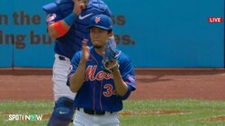 味方の美技に千賀滉大もめちゃ拍手 名手のダイブに現地興奮「ありがとうリンドーア」「助かったな」