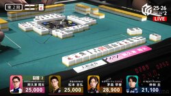 あなたそれ、フリテンじゃない！？いつもはクールな女流雀士・茅森早香、開けられた手牌にびっくり“眉ピク”リアクション／麻雀・Mリーグ