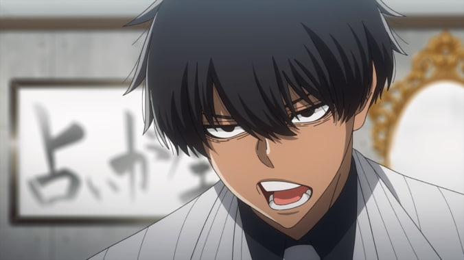 アニメ『桃源暗鬼』第14話桃角桜介場面カット