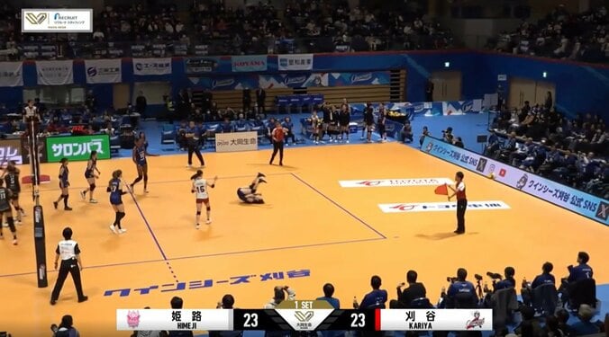 思わずひっくり返った刈谷の鴫原ひなた