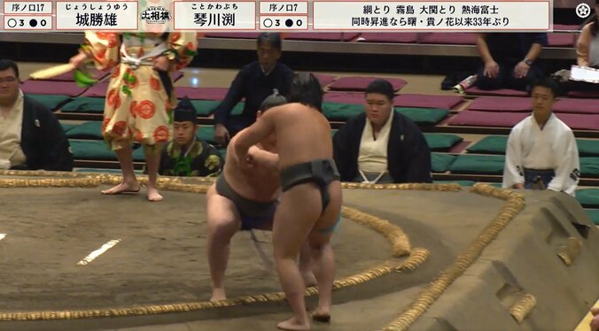 「バケモノきた」「圧倒的電車道」衝撃の“秒”決着! 序ノ口に異色の“規格外”新人力士あらわる 5枚目