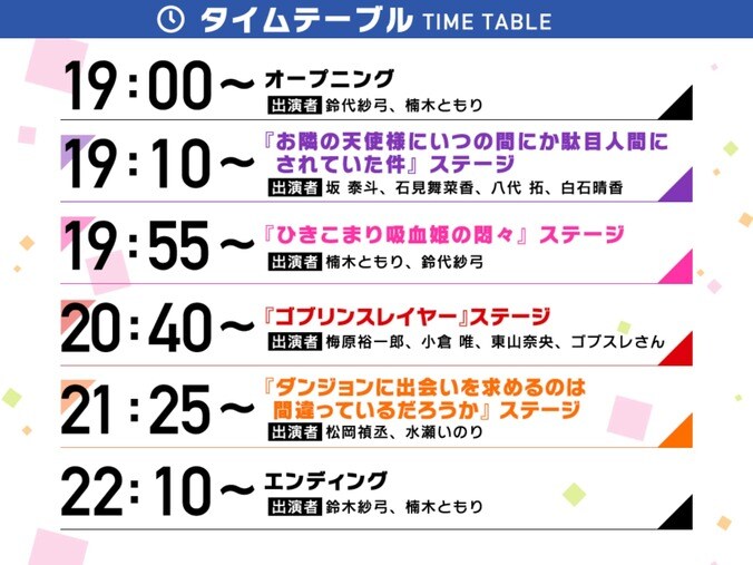 『ダンまち』『お隣の天使様』などGAレーベルアニメの最新情報発表イベントが配信決定！全話一挙放送も実施 2枚目