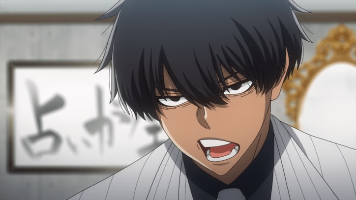 アニメ『桃源暗鬼』第14話桃角桜介場面カット