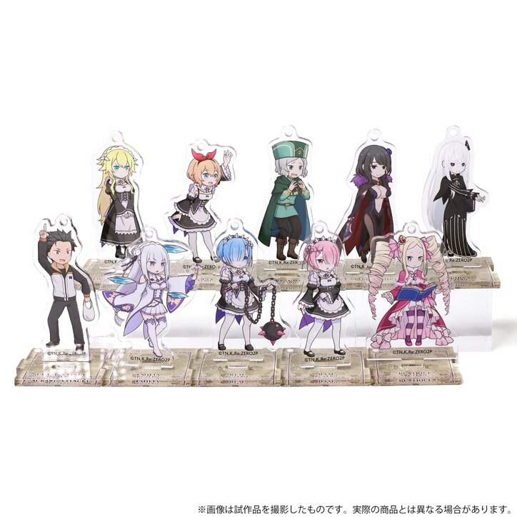学生服のエミリア・レム・エキドナが…！「Re:ゼロから始める異世界生活」キャラグッズ新登場
