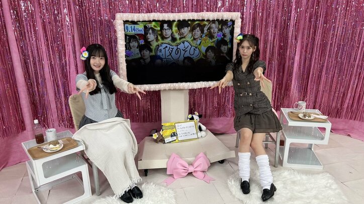 “せりまりコンビ”4週ぶり復活！“ギャグ20連発”や全力モノマネ…伝説の名シーン再放送に芹澤優＆長縄まりあ大絶叫　1枚目