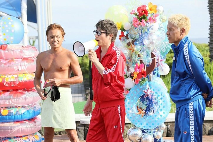 「ロンハー水泳」に“美ボディ”藤田ニコルが競泳水着で参戦!淳は“因縁”狩野英考と対決