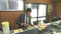千葉県富津市金谷のアジフライ定食