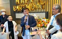 笠井信輔『東海林のり子さん、米寿の誕生会』