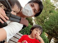 アレクサンダー『1人で2人の面倒は大変 ワンオペ‼️』