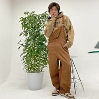 「かわいい」「くまさんみたい！！」EXIT・りんたろー。の“きゃわわ”なオーバーオール姿に称賛の声