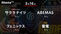 Mリーグ2019 朝日新聞セミファイナルシリーズ1日目