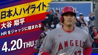 【映像】大谷翔平のHRを阻止!?ジャッジのファインプレー