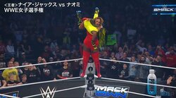 衝撃映像！ "大女"レスラーの空中技を「返した！？」まさかの切り返しに「頭から危ない」「一体なにが起きた？」