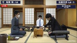 佐藤天彦九段VS稲葉陽八段 再び名人挑戦を目指し負けられない初戦 対局開始／将棋・順位戦A級