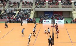 女子バレー、驚異の反射神経で"猫パンチ"レシーブ炸裂 直後に“カエル飛び”トスも…「こんなの初めて見た」激しいラリーでの一コマにファン大興奮