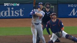 打率1割台の男が覚醒！ ドジャースの“伏兵”が先制弾 両チーム初安打が2か月半ぶりアーチ…予想外の一撃に「歴史を作った」「守備いいだけで安心感ある」