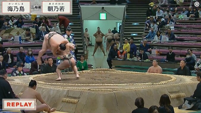 珍手「たすき反り」が炸裂する瞬間