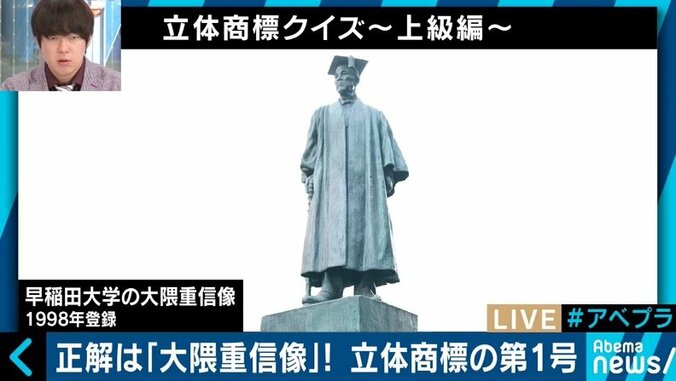 話題の「立体商標登録」ってなに？キッコーマン「卓上しょうゆ瓶」が三回目の悲願で登録！第一号は早大の大隈重信像 2枚目